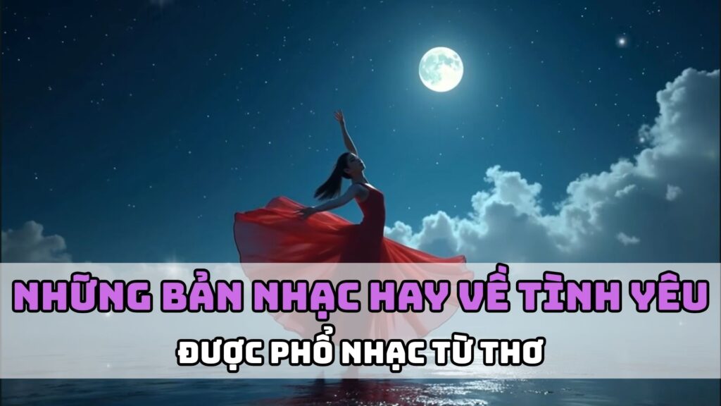Tuyển chọn những bản nhạc hay về tình yêu được phổ nhạc từ thơ