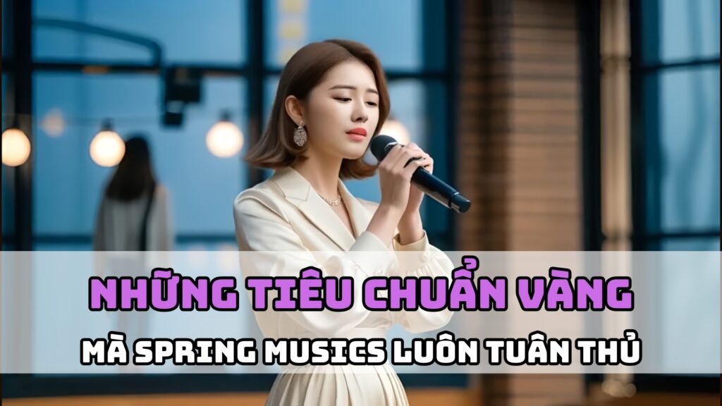 Những tiêu chuẩn vàng mà Spring Musics luôn tuân thủ