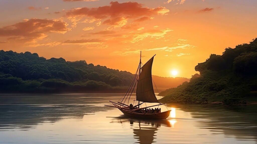 nổi buồn trước thiên nhiên rộng lớn